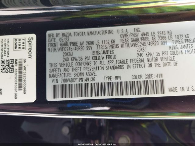 2023 MAZDA CX-50 7MMVABXY1PN149136 Photo 8