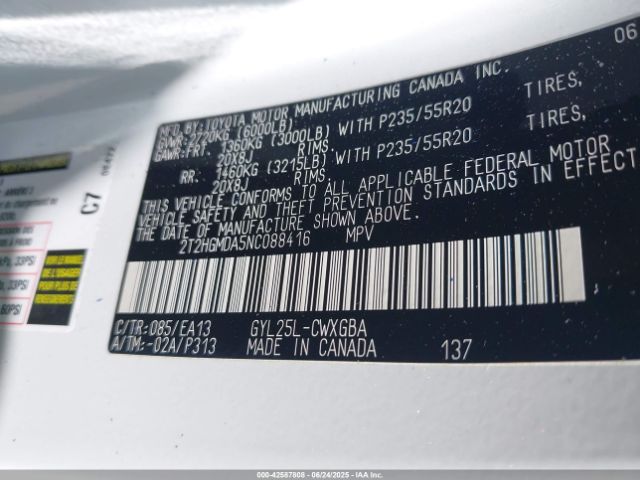 2022 LEXUS RX 450H 2T2HGMDA5NC088416 Photo 8
