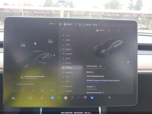 2019 TESLA MODEL 3 5YJ3E1EA8KF424603 Photo 6