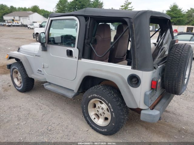 2003 JEEP WRANGLER 1J4FA49S73P326743 Photo 2
