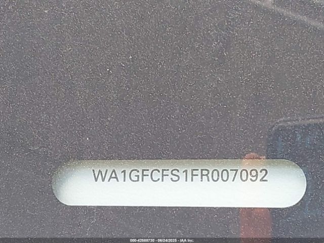 2015 AUDI Q3 WA1GFCFS1FR007092 Photo 8