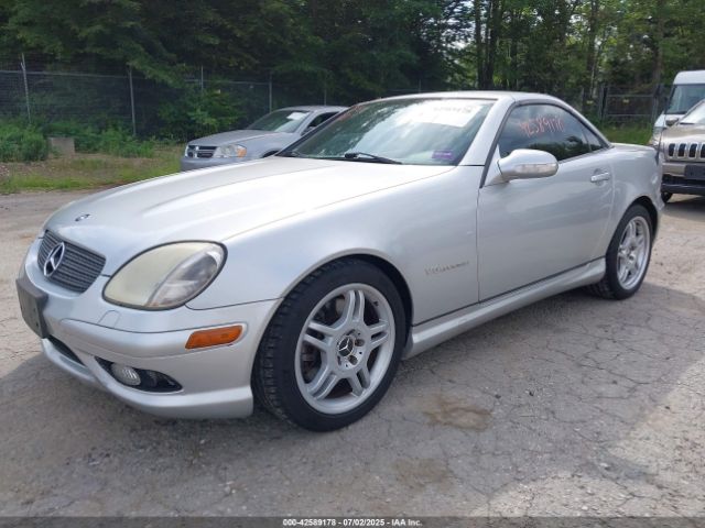 2003 MERCEDES-BENZ SLK 32 AMG WDBKK66F53F283741 Photo 1