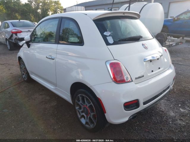2013 FIAT 500 3C3CFFBR7DT533289 Photo 2