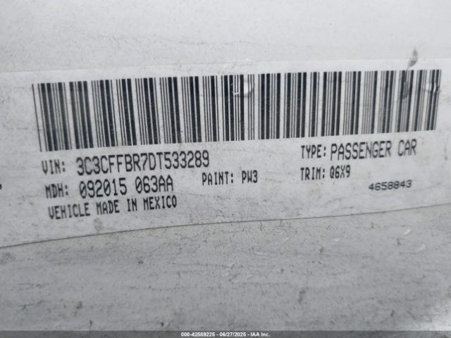 2013 FIAT 500 3C3CFFBR7DT533289 Photo 8