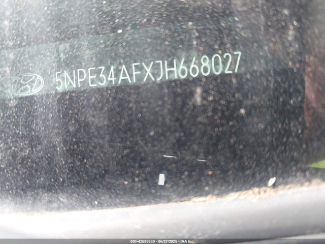 5NPE34AFXJH668027 Hyundai gdi theta-ii