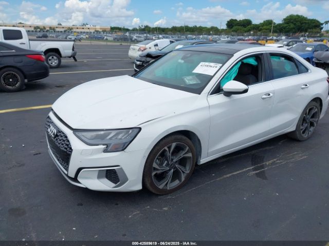2022 AUDI A3 WAUAUDGY4NA095396 Photo 1
