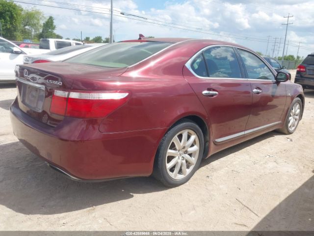 2008 LEXUS LS 460 JTHBL46F485058127 Photo 3