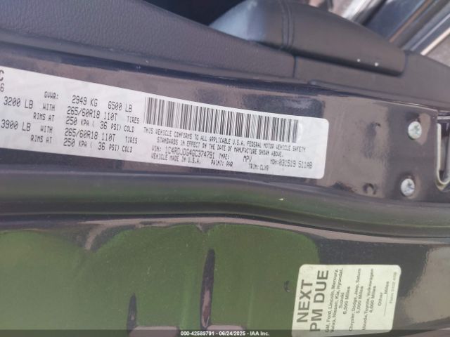 2016 DODGE DURANGO 1C4RDJDG4GC374791 Photo 8