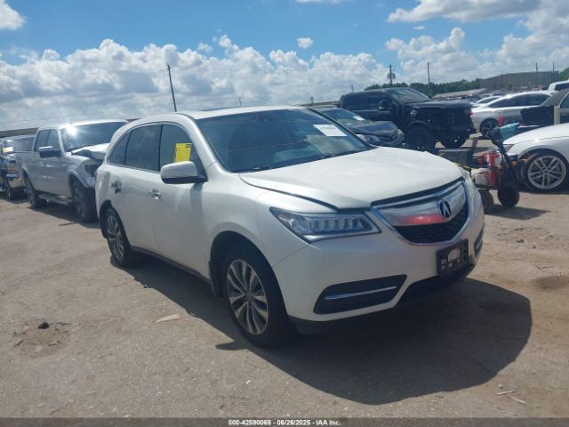 2015 ACURA MDX 5FRYD3H45FB013481 Photo 0