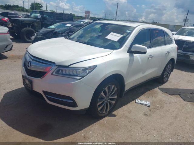 2015 ACURA MDX 5FRYD3H45FB013481 Photo 1