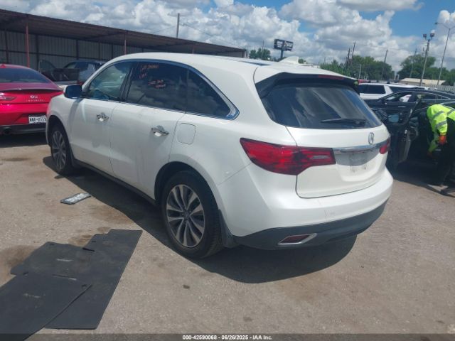 2015 ACURA MDX 5FRYD3H45FB013481 Photo 2