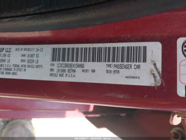 2014 CHRYSLER 200 1C3CCBBG9EN150066 Photo 8
