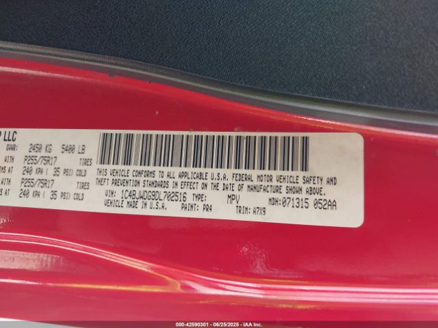 2013 JEEP WRANGLER UNLIMITED 1C4BJWDG9DL702516 Photo 8