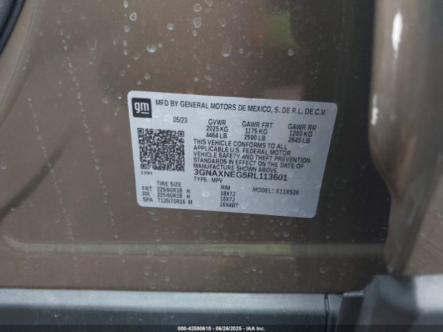 2024 CHEVROLET EQUINOX 3GNAXNEG5RL113601 Photo 8