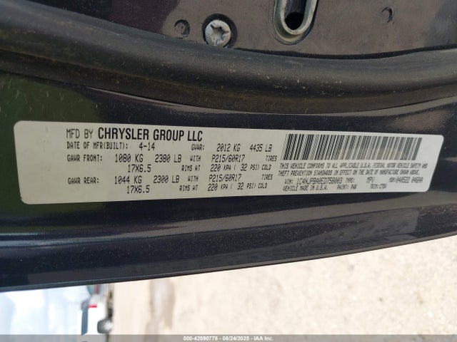 1C4NJPBA0ED758003 Jeep 2014