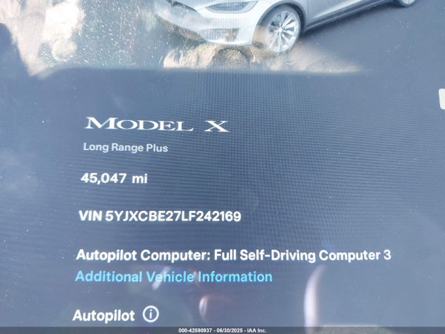 Tesla 2020 2020 5YJXCBE27LF242169 Image 7