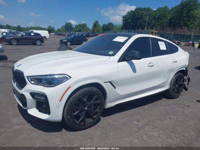 2021 BMW X6 5UXCY6C04M9G74224 Photo 1