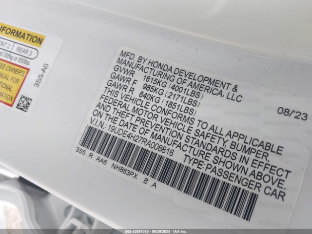 2024 ACURA INTEGRA 19UDE4H27RA008816 Photo 8