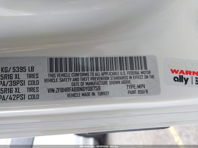 RAM 2022 2022 ZFBHRFAB8N6Y08759 Image 7