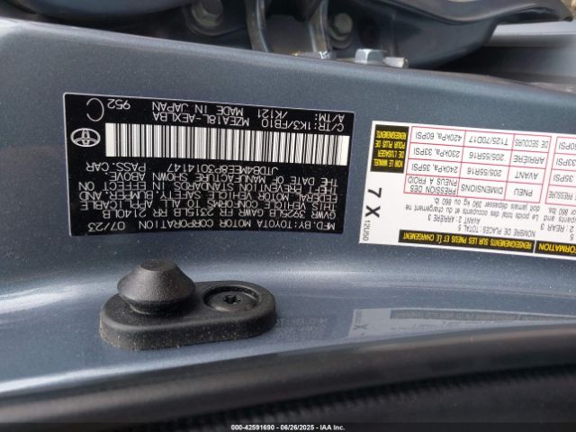 2023 TOYOTA COROLLA JTDB4MEE8P3014147 Photo 8
