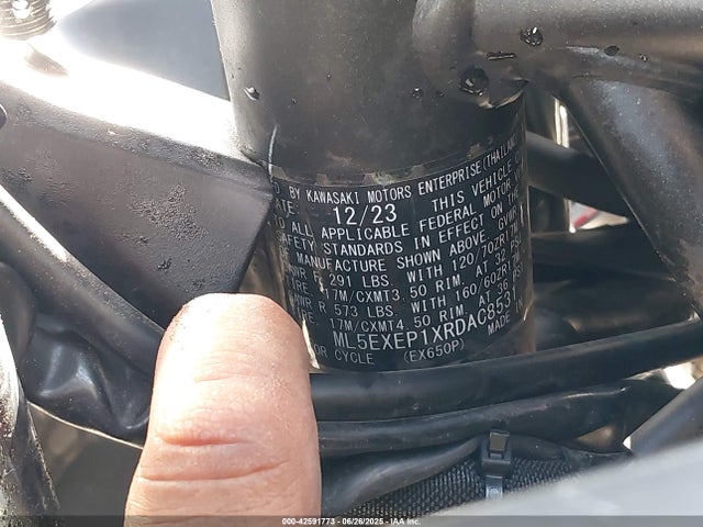 Kawasaki Ninja 650 2024 ML5EXEP1XRDAC8531 Image 10