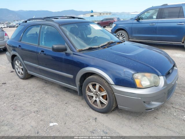 2005 SUBARU IMPREZA OUTBACK SPORT JF1GG68535H814610