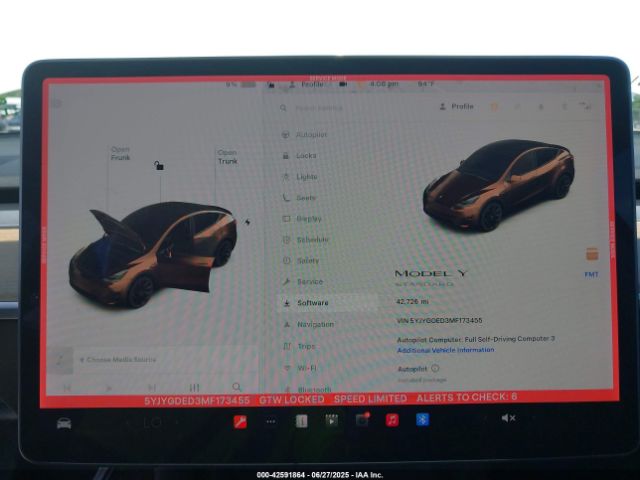 2021 TESLA MODEL Y 5YJYGDED3MF173455 Photo 6
