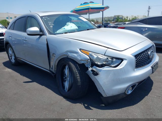 Auction sale of the 2017 Infiniti Qx70, vin: JN8CS1MU5HM141486, lot number: 42592082