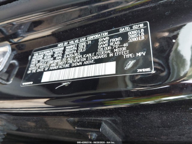 Volvo b4204t(mp) 2018 YV4102PK3J1368088 Image 9