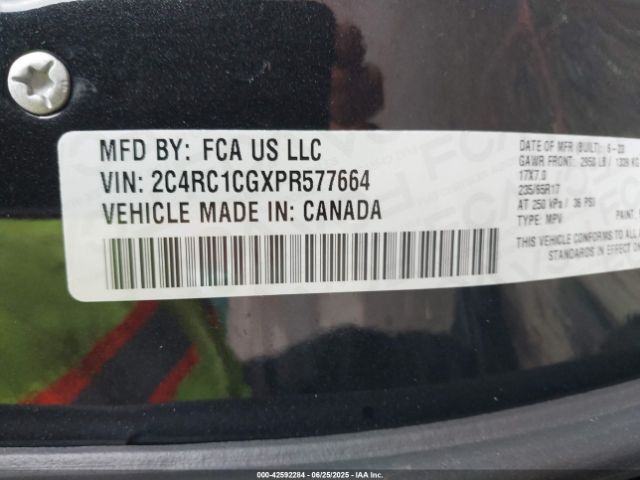 2023 CHRYSLER VOYAGER 2C4RC1CGXPR577664 Photo 8