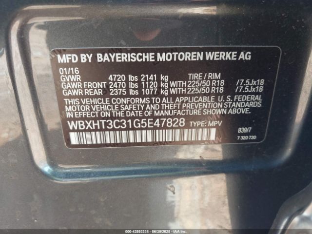 2016 BMW X1 WBXHT3C31G5E47828 Photo 8