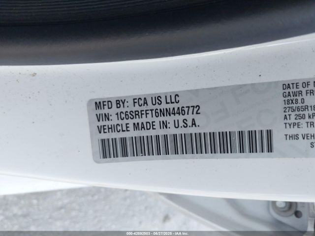 2022 RAM 1500 1C6SRFFT6NN446772 Photo 8