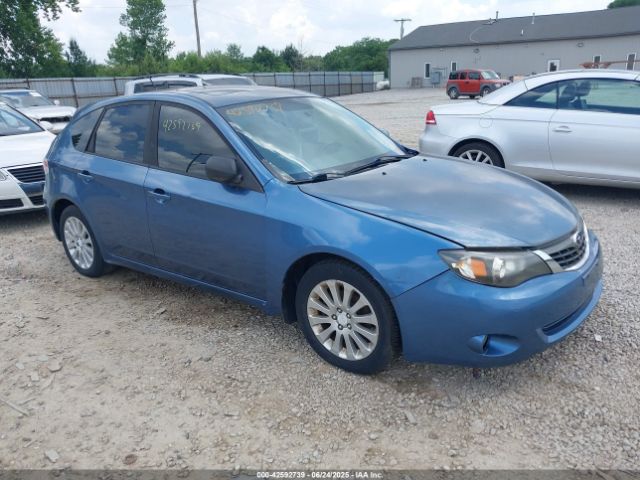 2009 SUBARU IMPREZA JF1GH60669H811952