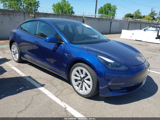 2022 TESLA MODEL 3 5YJ3E1EAXNF370127 Photo 0