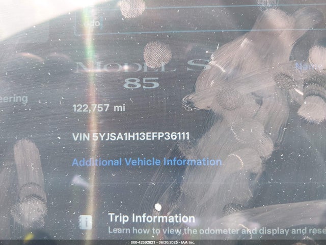 Tesla MODEL S 2014 5YJSA1H13EFP36111 Image 7