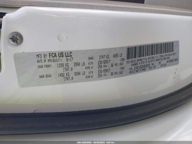 2017 CHRYSLER PACIFICA 2C4RC1BG3HR832335 Photo 8