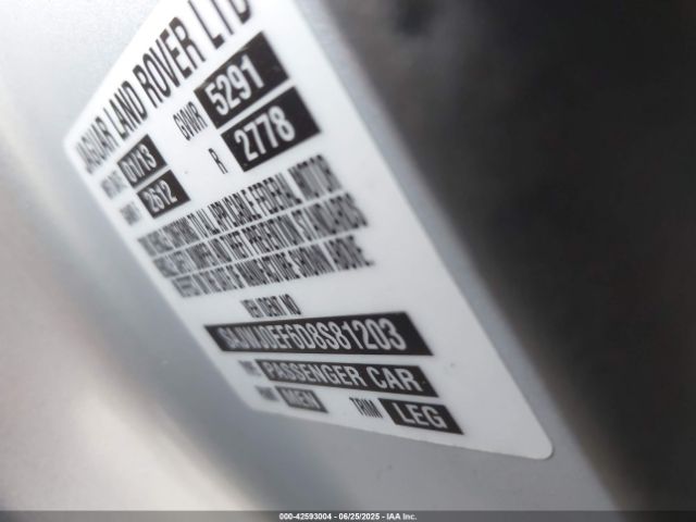 2013 JAGUAR XF SAJWJ0EF6D8S81203 Photo 8