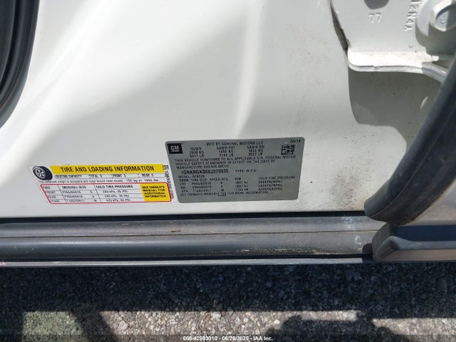Chevrolet llt 2014 1GNKRGKD6EJ370935 Image 9