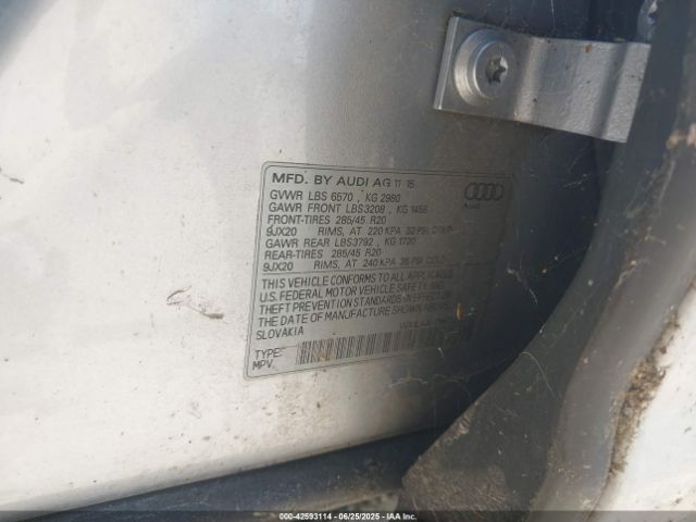 2017 AUDI Q7 WA1LAAF71HD003332 Photo 8