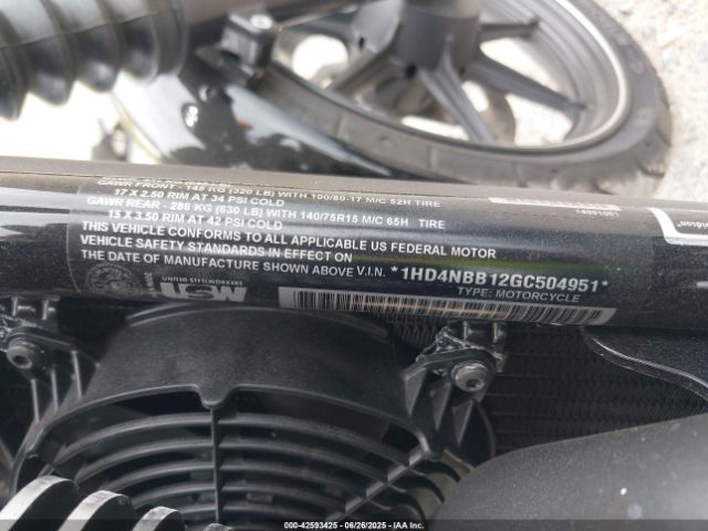 2016 HARLEY-DAVIDSON XG750 1HD4NBB12GC504951 Photo 9