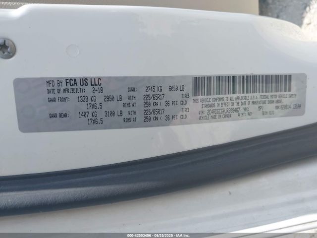 2018 DODGE GRAND CARAVAN 2C4RDGCG0JR209467 Photo 8