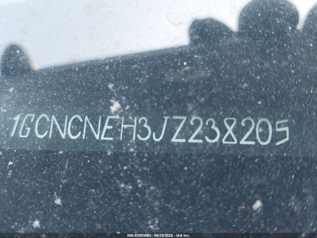 1GCNCNEH3JZ238205 Chevrolet lv3 - gen 5, sidi, vvt: variable valve timing, e85 max, alum