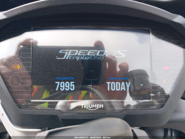 2019 TRIUMPH MOTORCYCLE SPEED TRIPLE SMTN53P45KJ916706 Photo 6