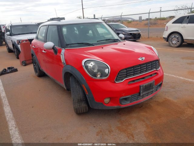 2012 MINI COOPER S COUNTRYMAN WMWZC3C53CWL84863 Photo 0
