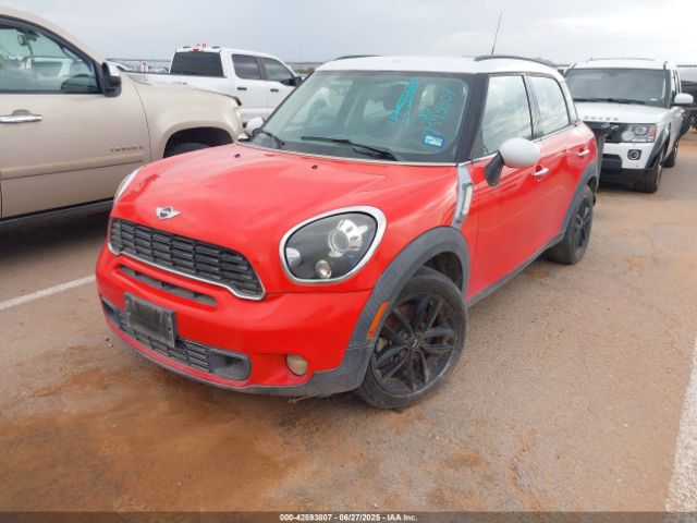 2012 MINI COOPER S COUNTRYMAN WMWZC3C53CWL84863 Photo 1