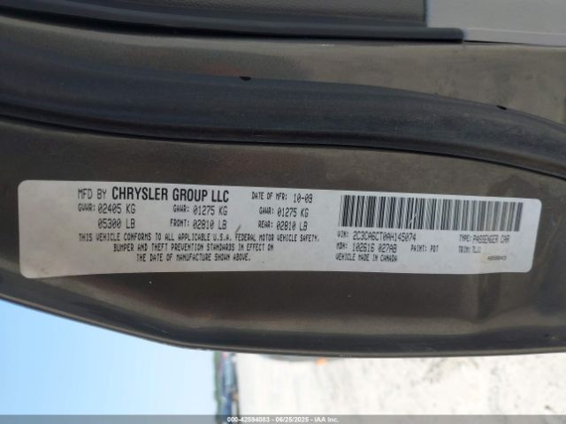 2010 CHRYSLER 300C 2C3CA6CT0AH145074 Photo 8