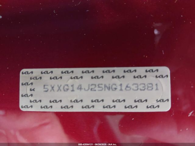 2022 KIA K5 5XXG14J25NG163381 Photo 8