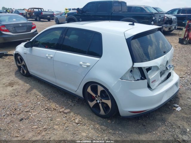 2017 VOLKSWAGEN GOLF GTI 3VW547AU1HM054806 Photo 2