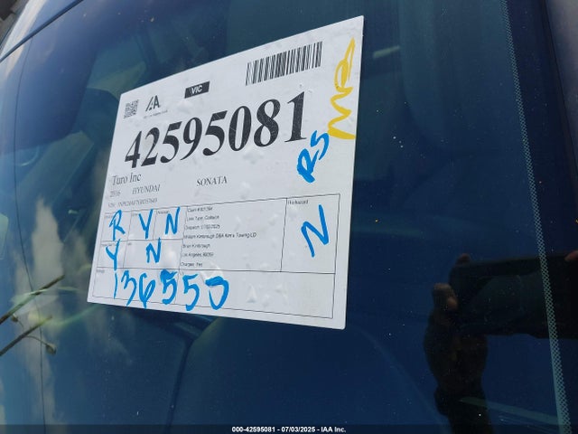 5NPE24AF7GH357649 Hyundai dohc gdi theta-ii