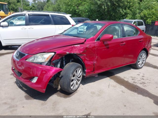 2007 LEXUS IS 250 JTHCK262X75014978 Photo 1
